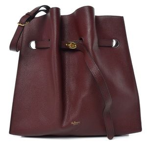 MULBERRY Grained Calfskin Small Tyndale Bucket Bag